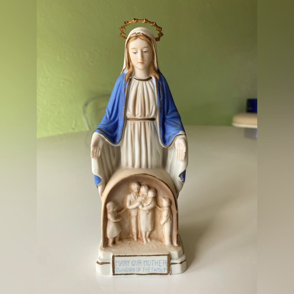 Vintage Blessed Mother Statue